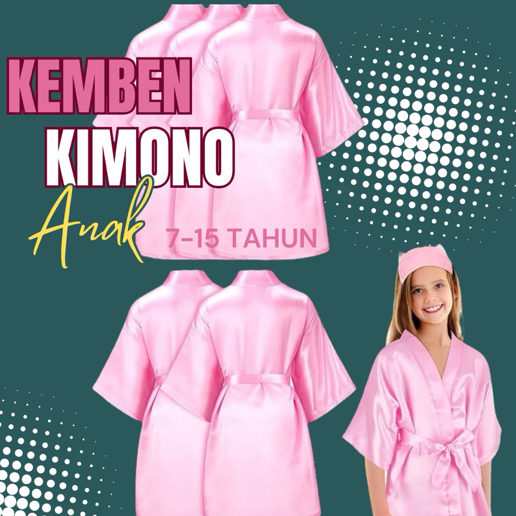 Kemben Kimono Anak 7-15tahun Kemben Spa Kids Kemben Spa Anak Kimono Spa Anak