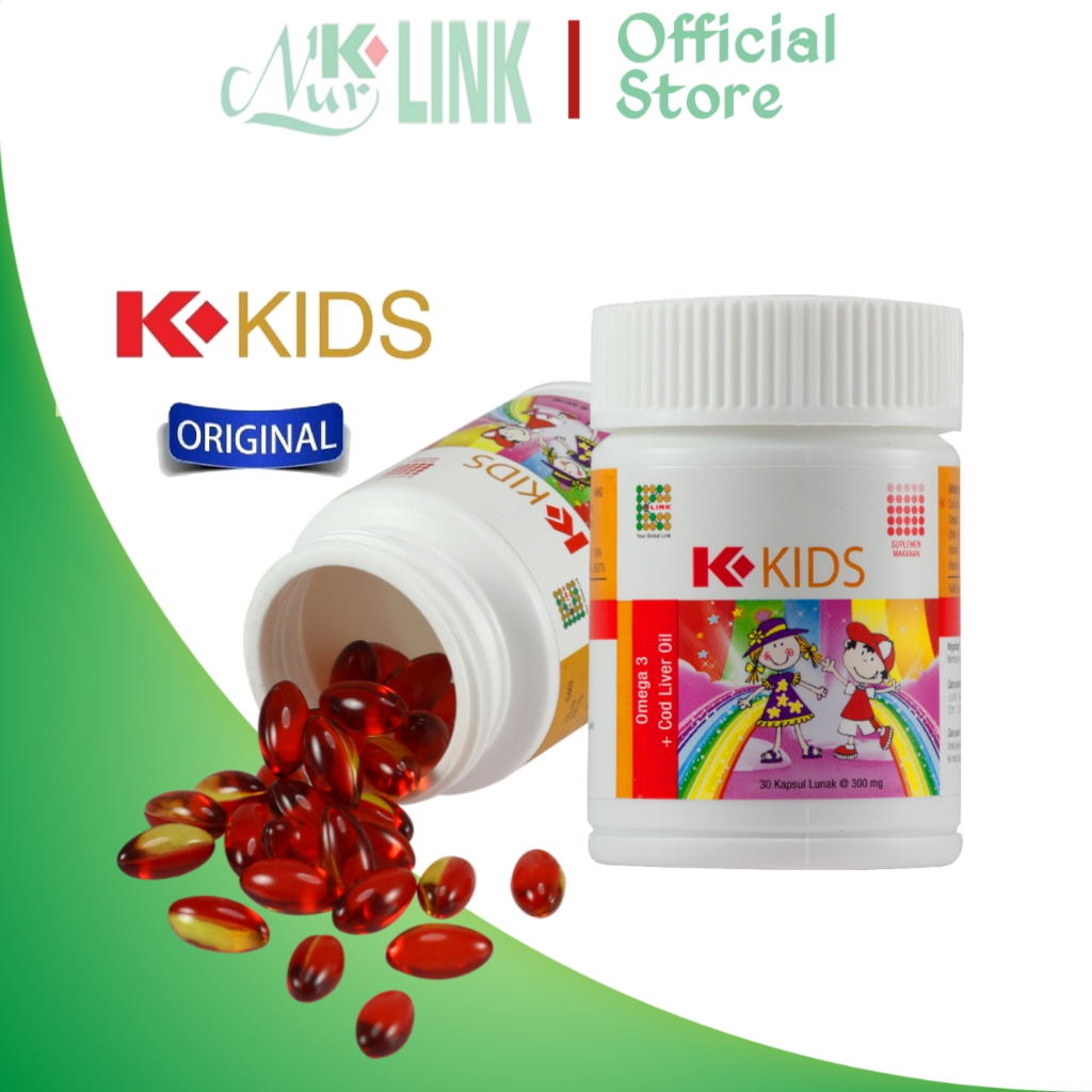 Omega 3 Omega Kids Minyak Ikan K Kids Original K Link