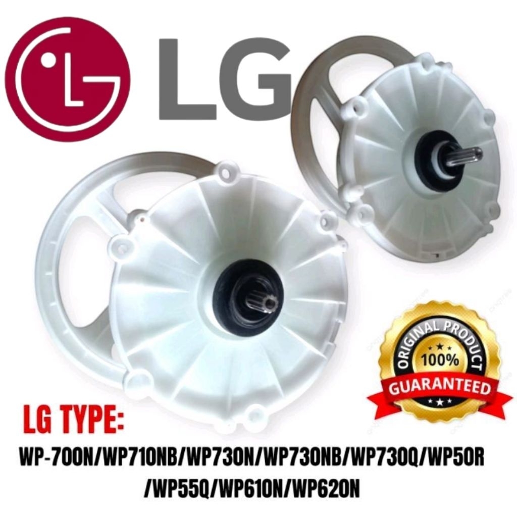 GEAR BOX MESIN CUCI LG 2 TABUNG TIPE WP 700N WP700NWP