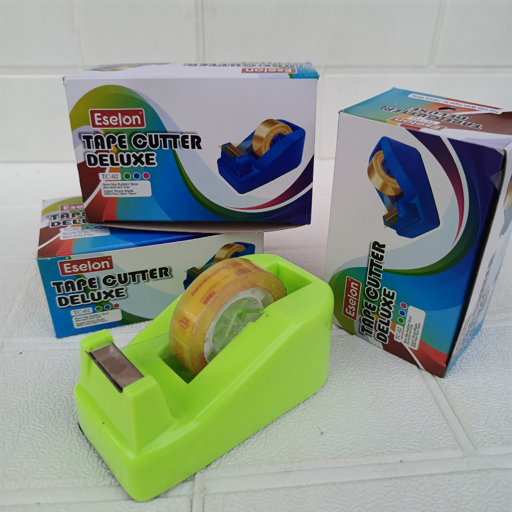 

Tape Dispenser / Tape Cutter / Tempat Isolasi Kecil TC-02