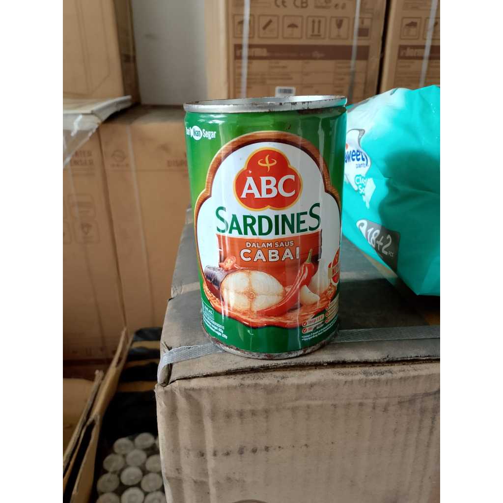 

Sarden Saus Cabai ABC 425g