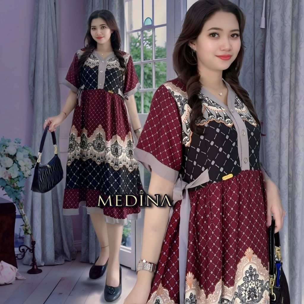 midi dress hania by medina