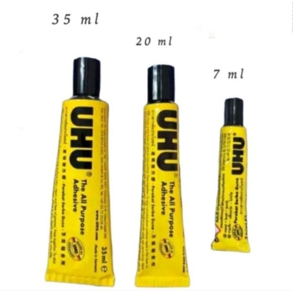 

Lem UHU Cair All Purpose Adhesive 7ml, 20ml, 35ml ( 1 pcs )
