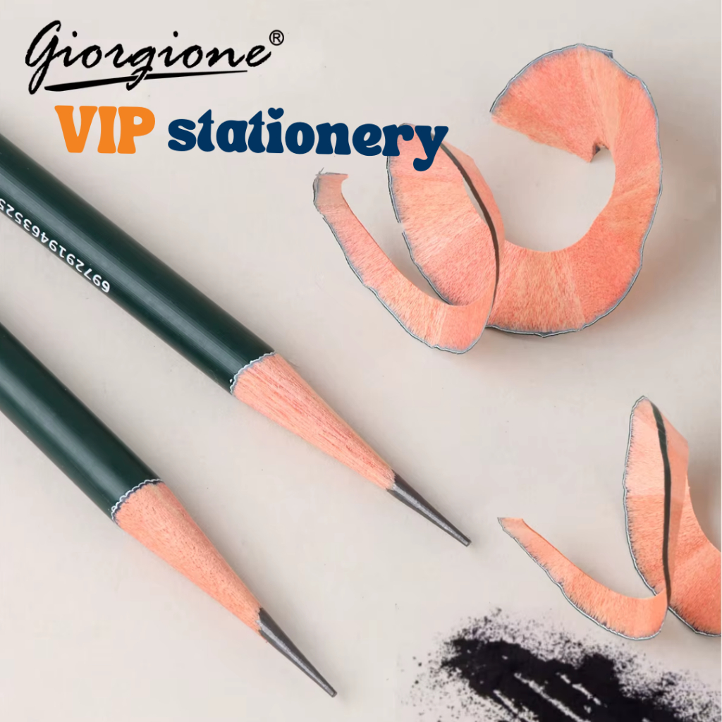 

Giorgione G-08312 pensil sketsa arang timbal keras Set kayu grafit 3B 1 PCS untuk siswa menggambar sketsa / Giorgione Pensil Sketsa