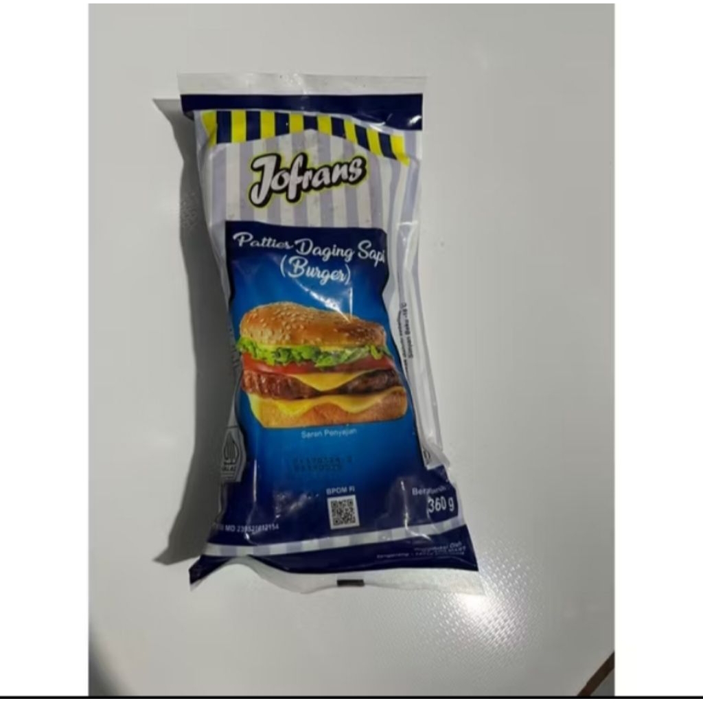 

beef patties jofrans 360 gr