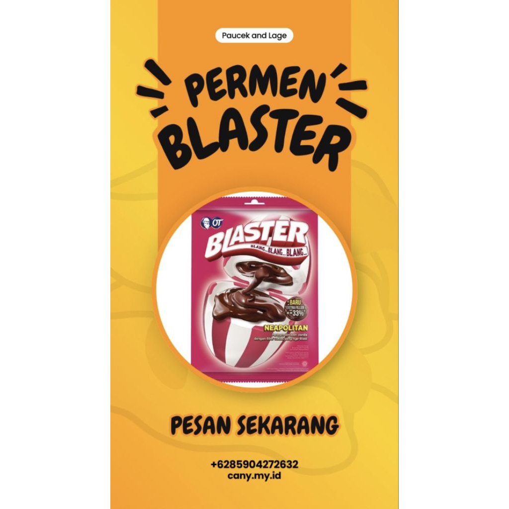 

Permen Blaster Isi Coklat