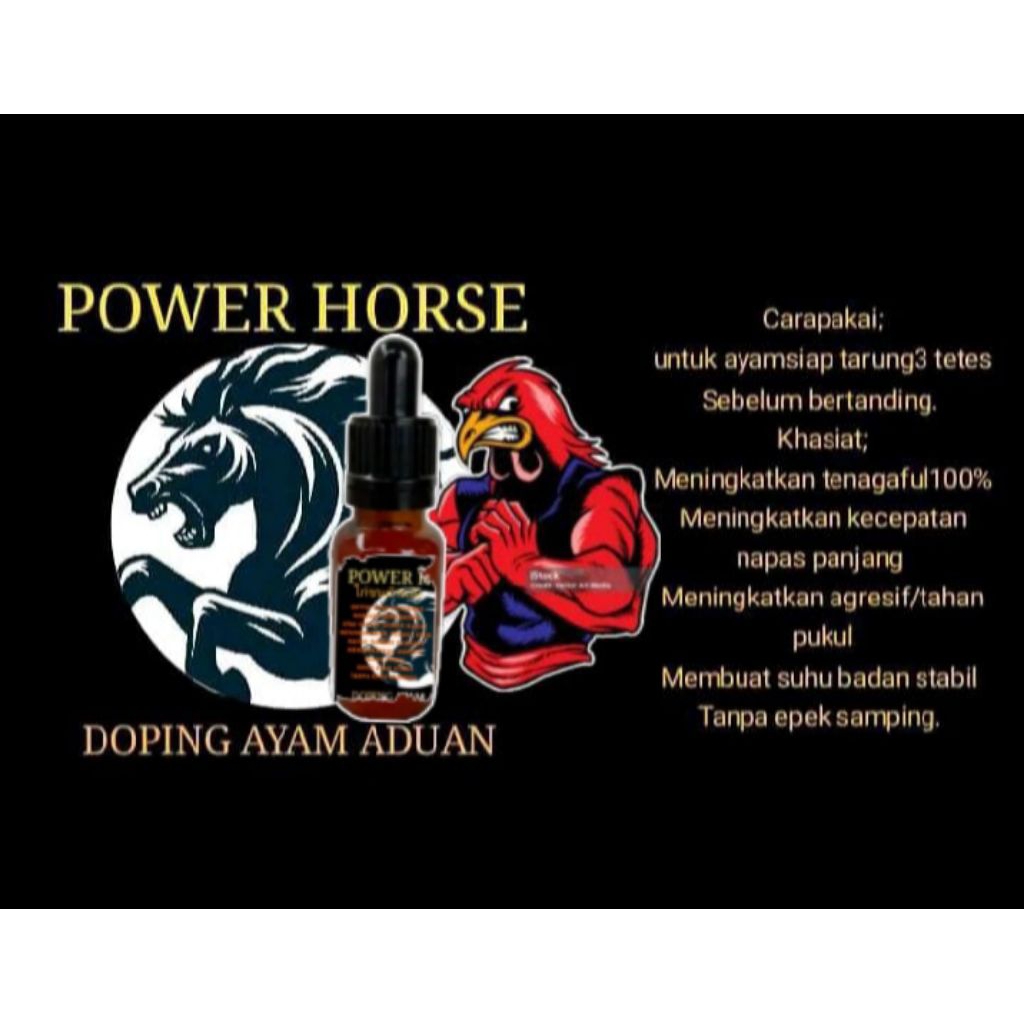 power horse doping ayam aduan
