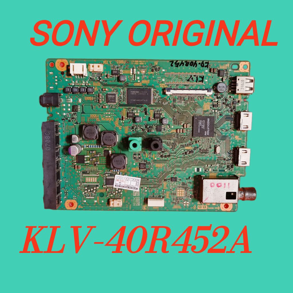 MB SONY KLV 40R452A - MAINBOARD TV SONY KLV 40R452A - MOBO TV SONY KLV-40R452A - MOTHERBOARD TV SONY