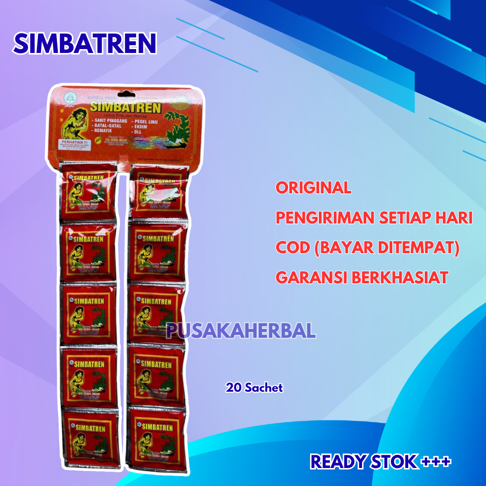 

SIMBATREN KAPSUL ORIGINAL 20 SACHET