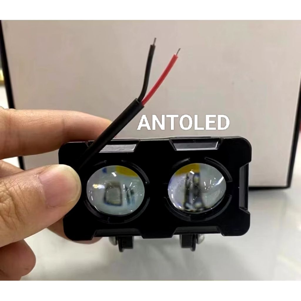 Lampu Tembak Sorot LED Laser 2 Mata Model Slim Lampu Sorot Led Lampu Tembak SQL 2 Mata Slim Lampu Te