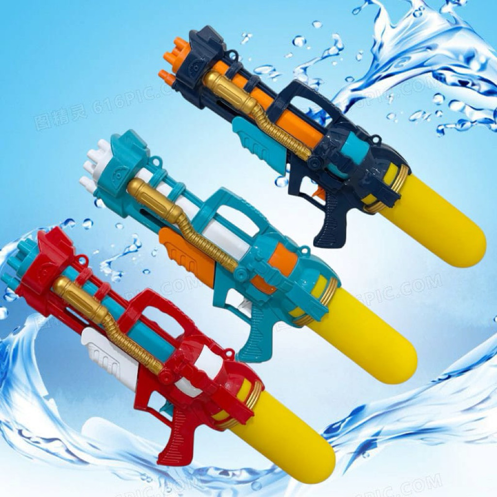 1078 mainan pistol water gun jumbo / mainan pistol air super water gun / mainan pistol air besar
