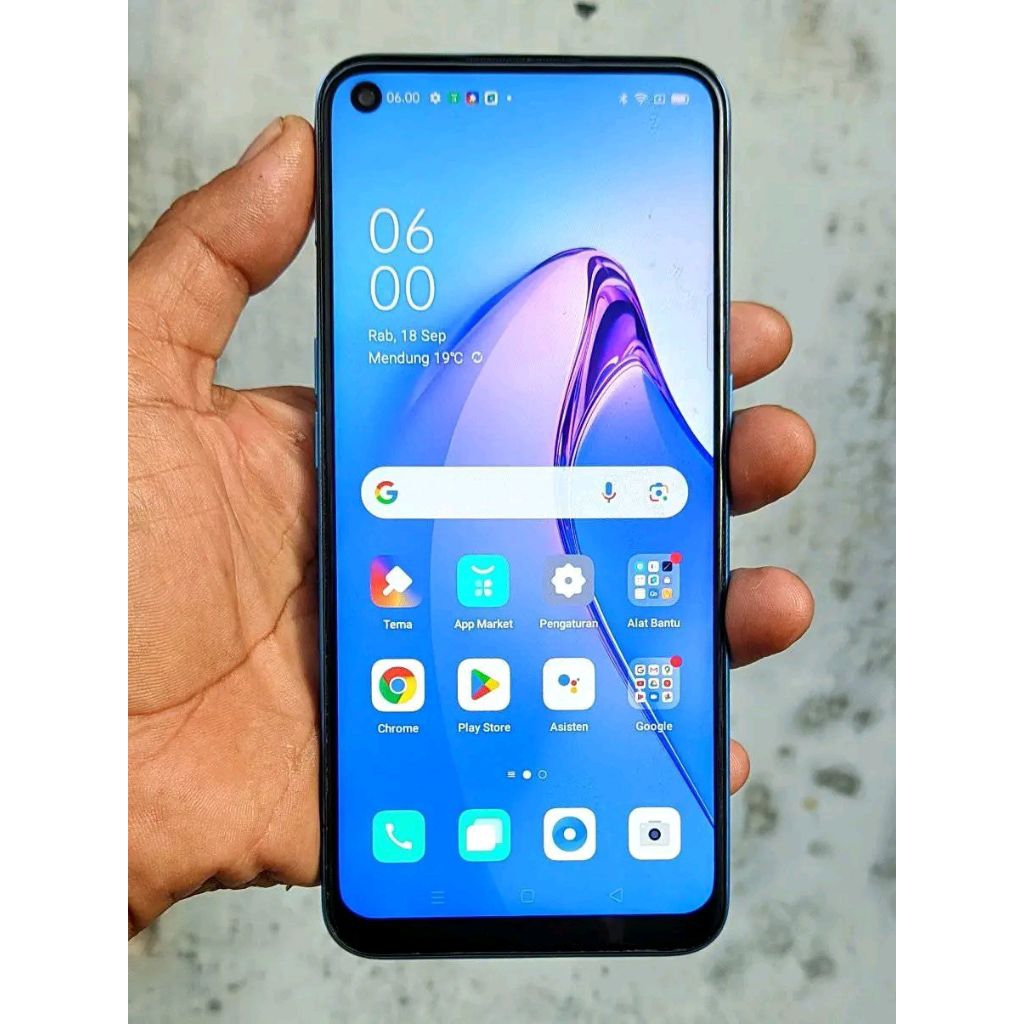 LCD Ori Asli Copotan Oppo A53 / A53s / A33 / A32 Fullset Touchscreen