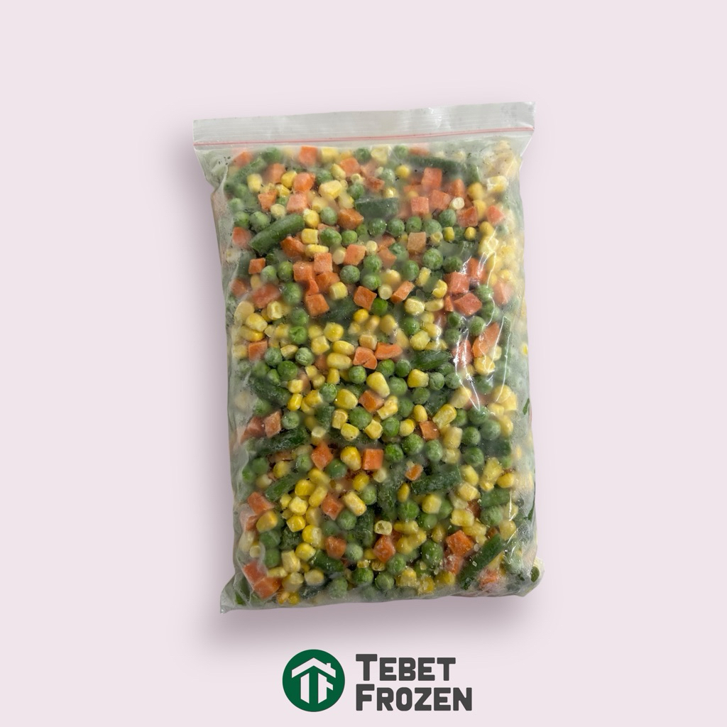 

MIX VEGIE KEMASAN POLOS 1KG - TEBET FROZEN