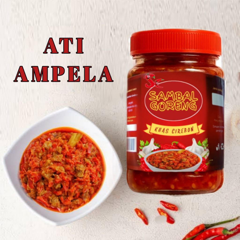 

SAMBAL GORENG ATI AMPELA Rasa khas Nusantara dengan perpaduan rempah pilihan, gurih dan pedas seimbang.