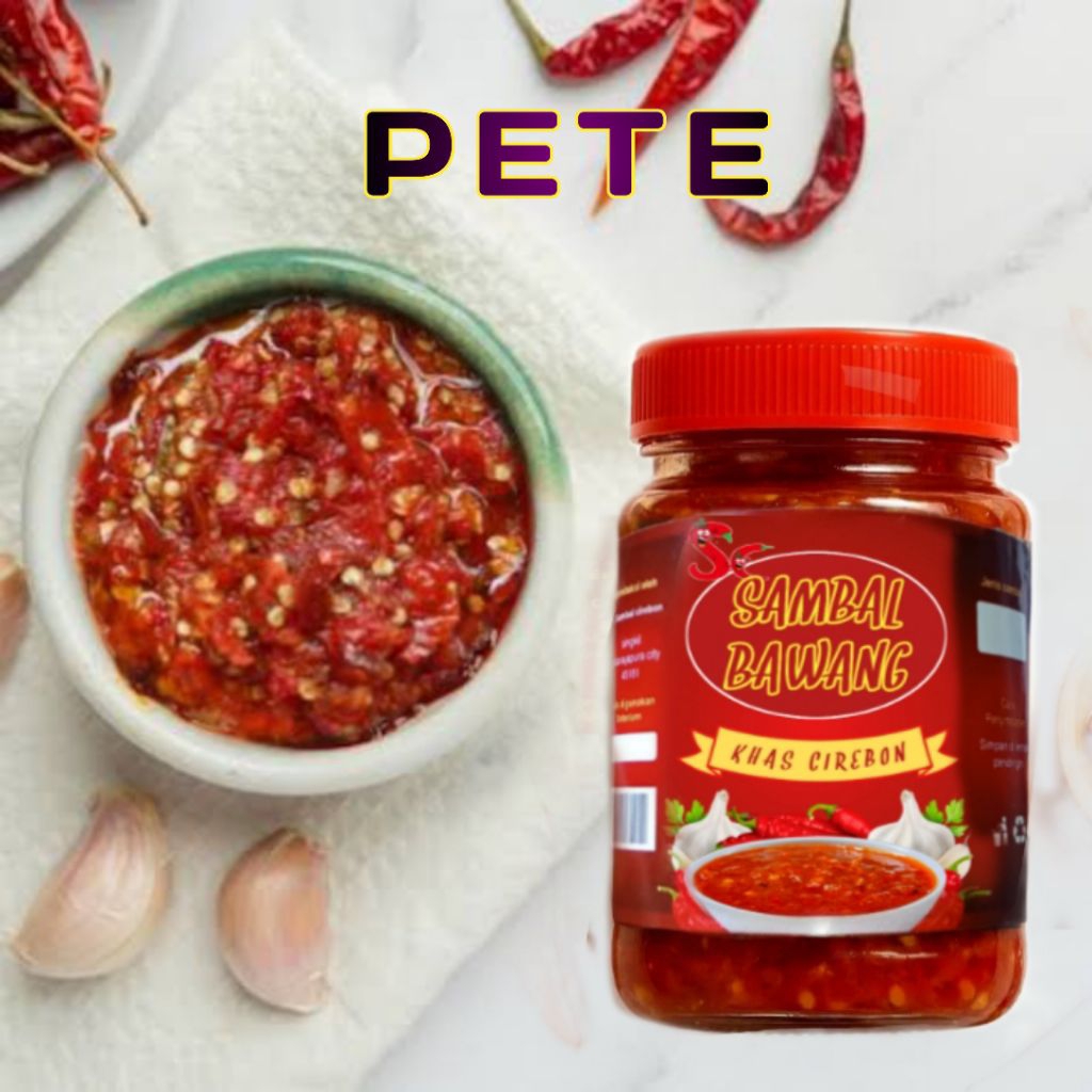

SAMBAL BAWANG PETE pedas dower Jeh..