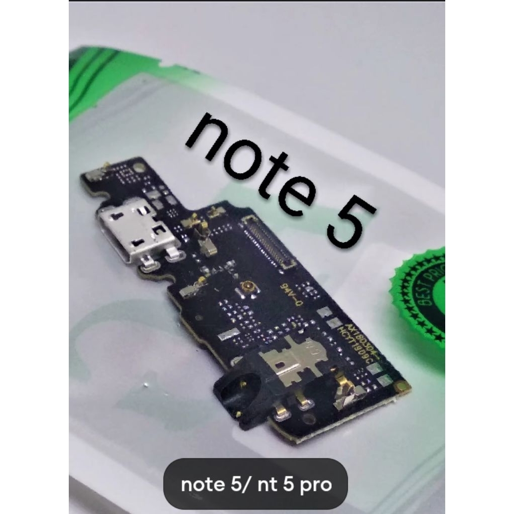 papan charging+ic Xiaomi redmi note 5