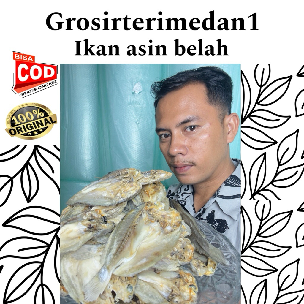 

Ikan asin gelama belah 1 kg