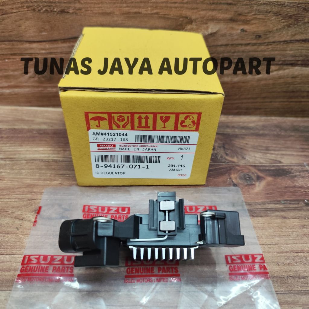 IC REGULATOR DINAMO AMPER ALTERNATOR CAS ISUZU NMR71 GIGA 240PS 285PS 24VOLT KAKI 1 ORIGINAL