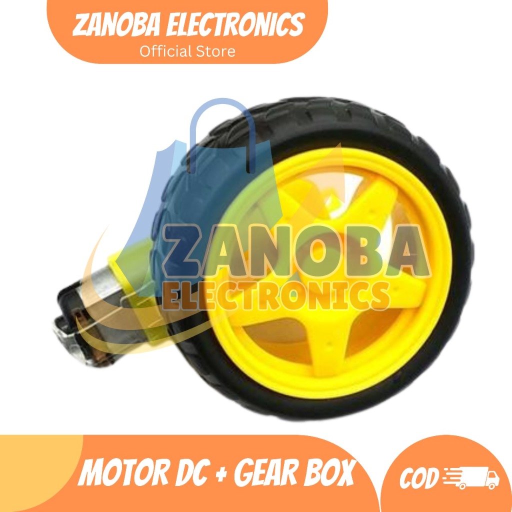 Motor DC + Gear Box