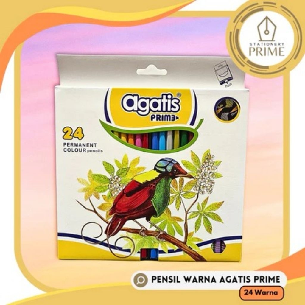

Pensil Warna Agatis Prime 24 Warna