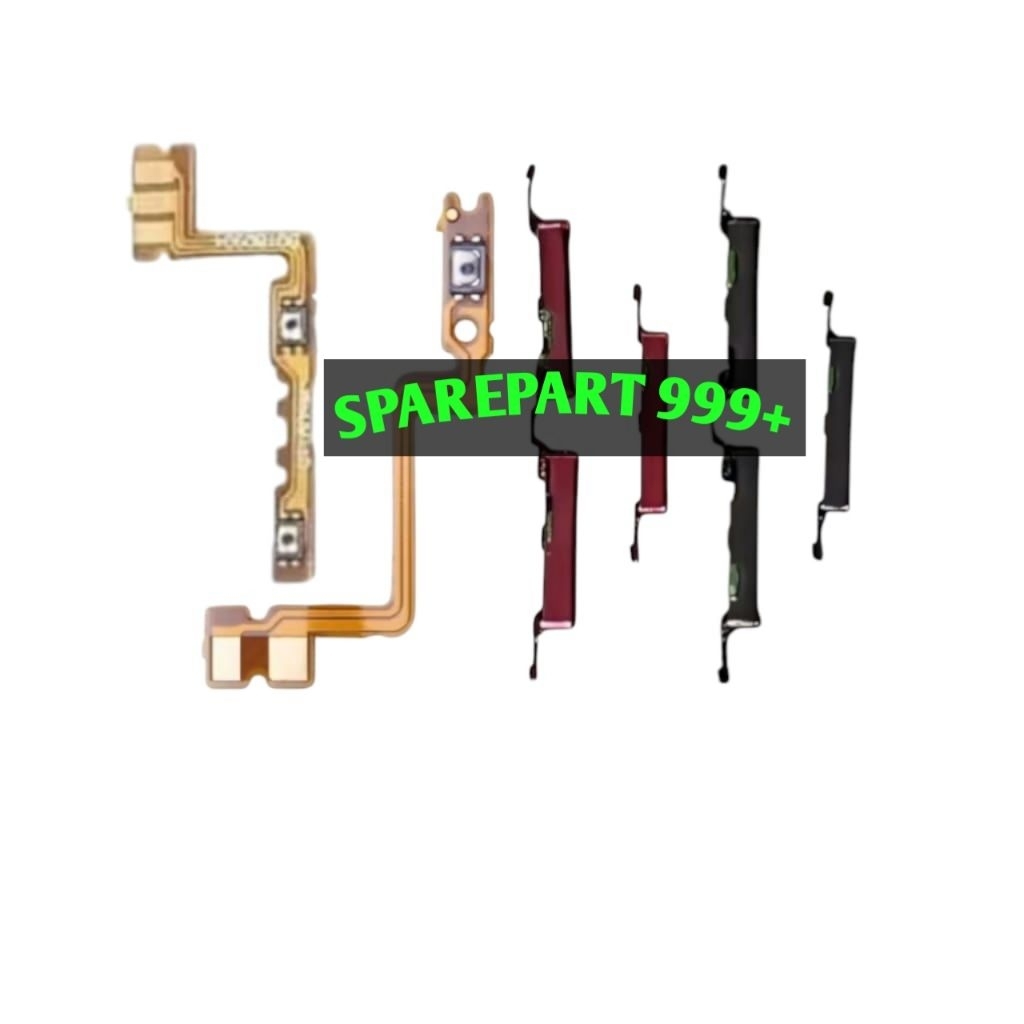 TOMBOL REALME 2 PRO TOMBOL SET + FLEXIBEL ON OFF VOLUME REALME 2 PRO ORIGINAL