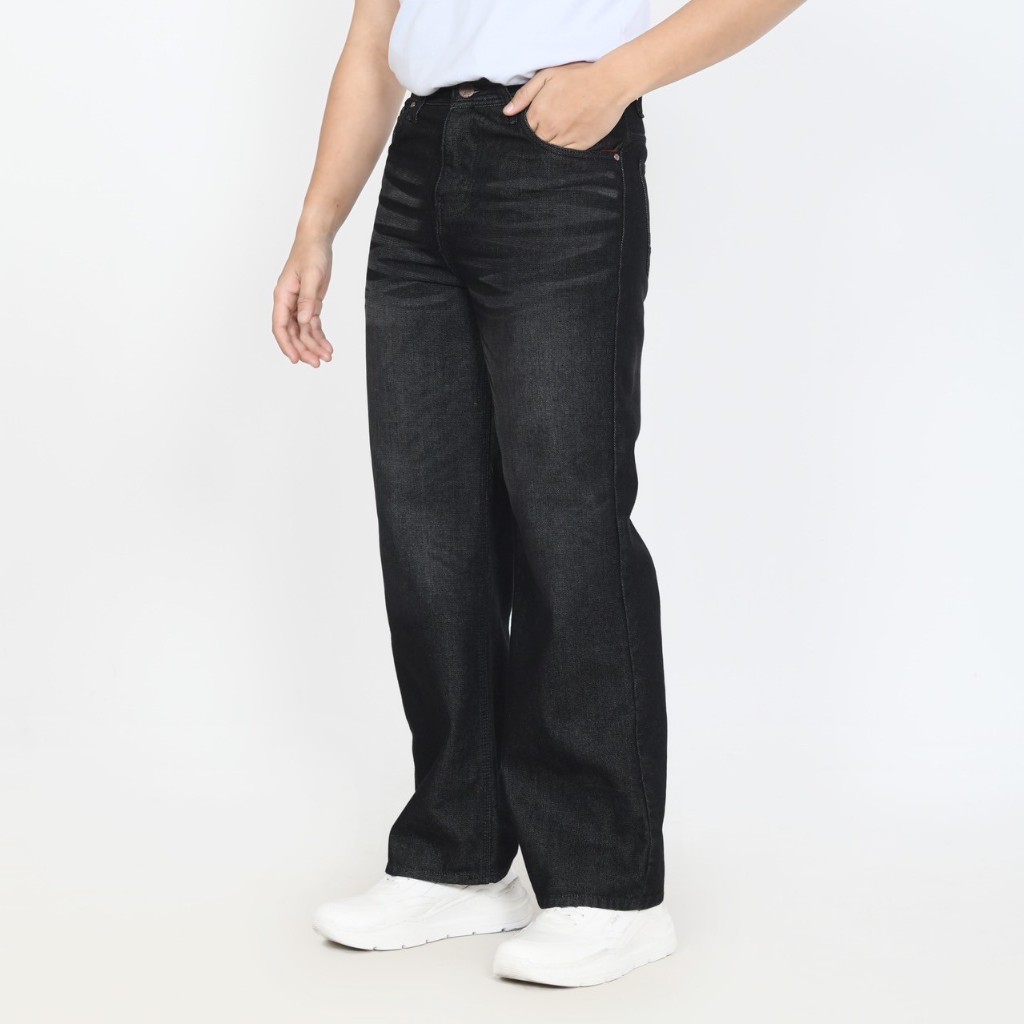 DENIM SKENA BAGGY ORIGINAL LOKAL BRAND BAGELER RSCH DARK GREY