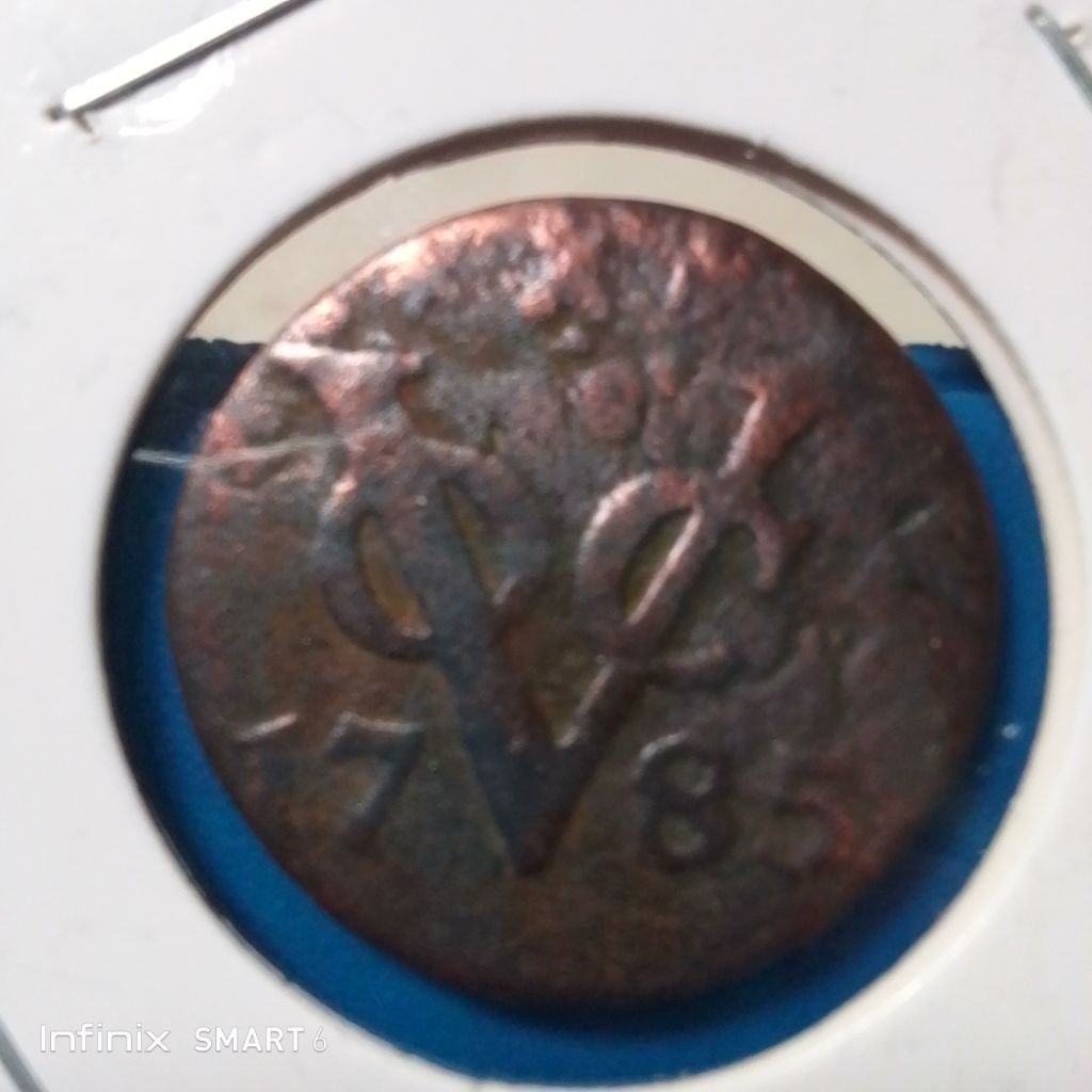 koleksi koin kuno voc 1785 zeelandia