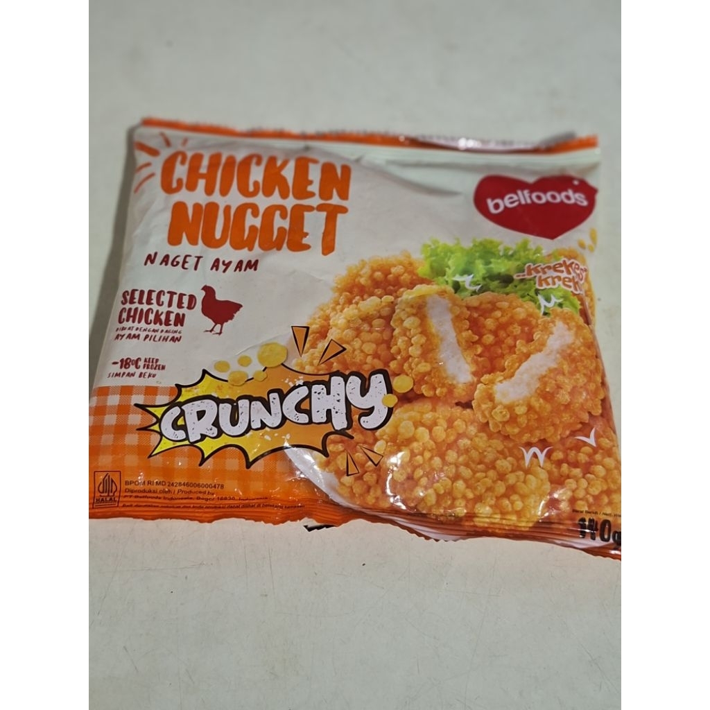 

NAGET AYAM crunchy by Belfoods 110gram