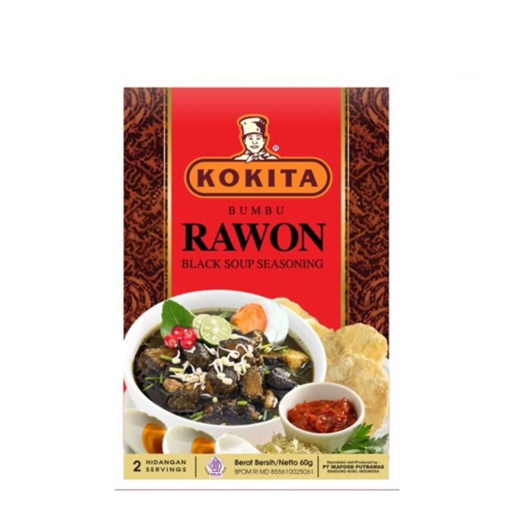 

kokita bumbu instan rawon pack 60 gr