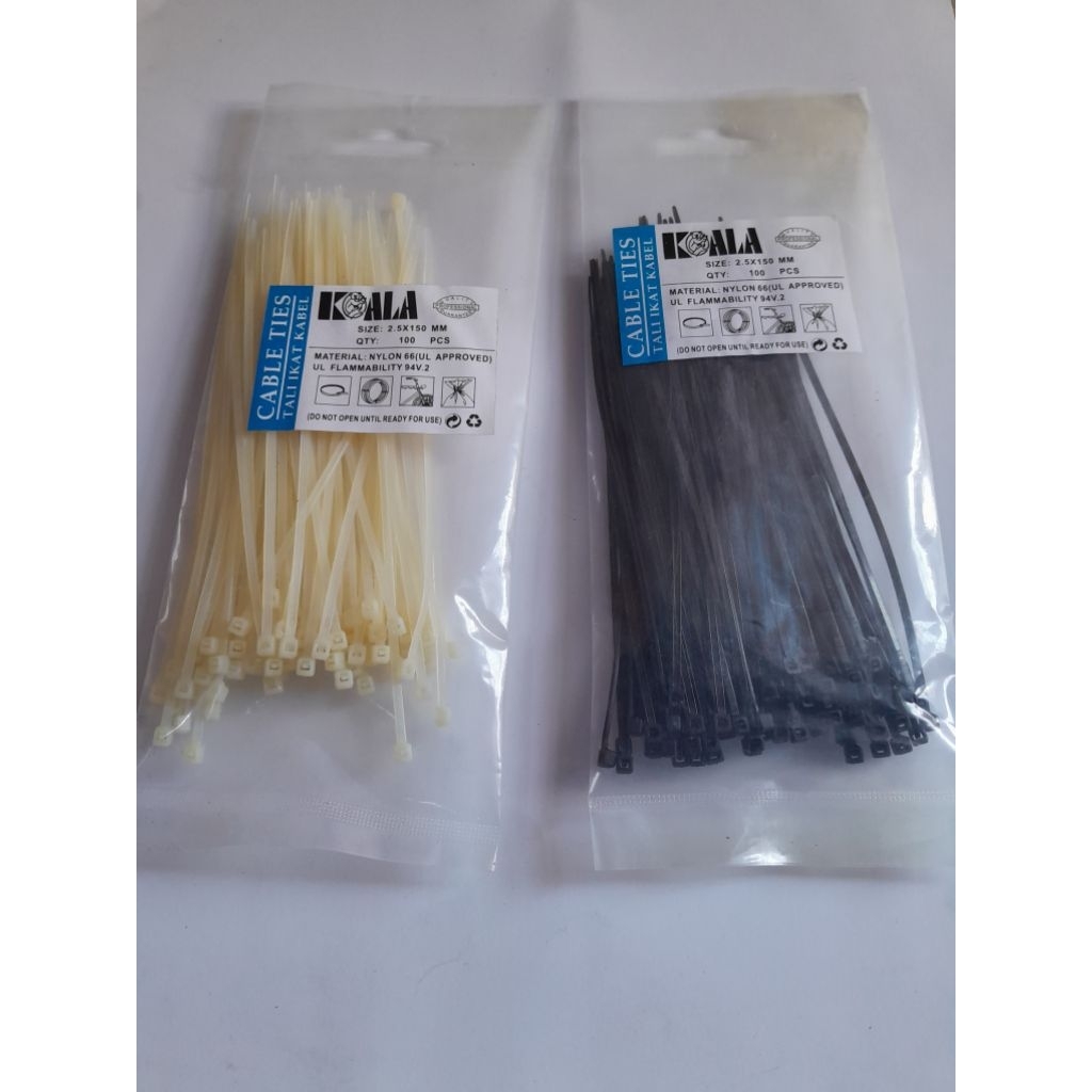 

cable ties 2,5 × 150 mm koala