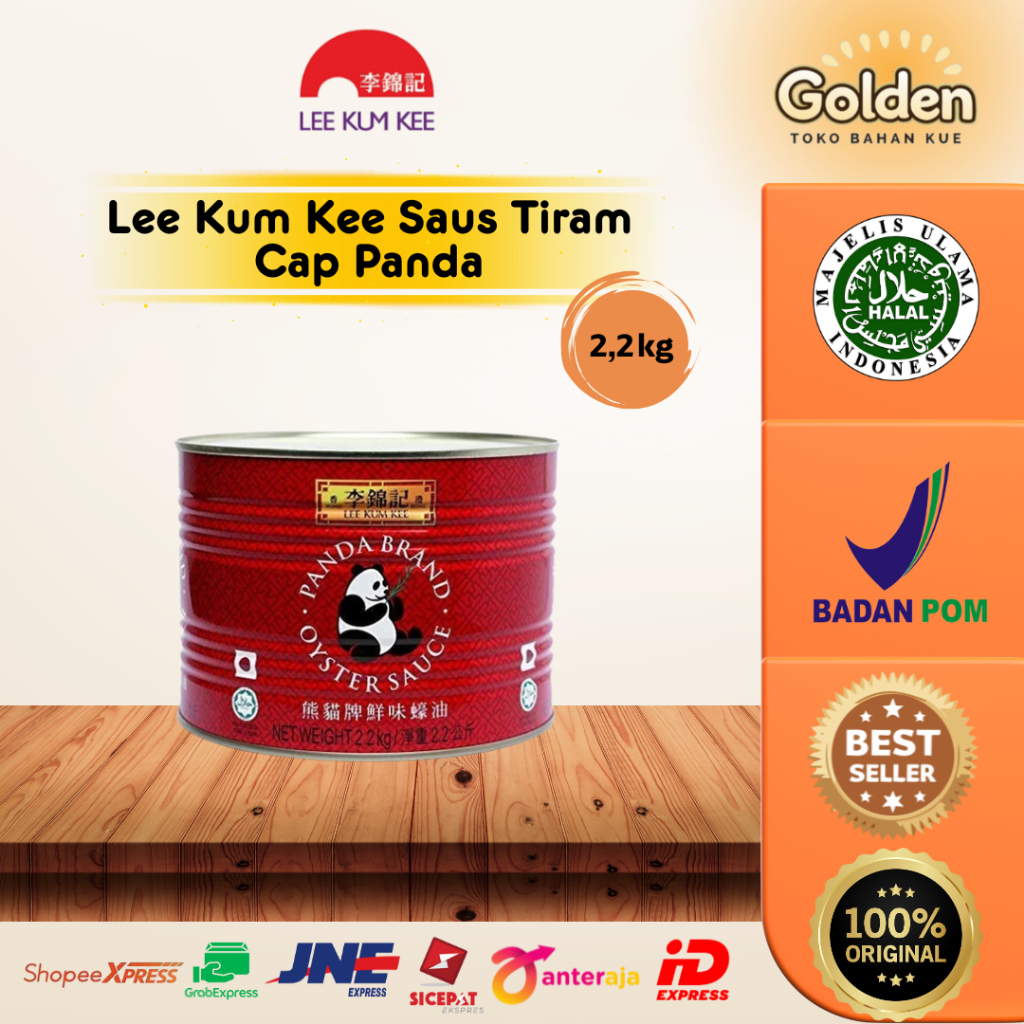 

Lee Kum Kee Saus Tiram Cap Panda 2,2kg