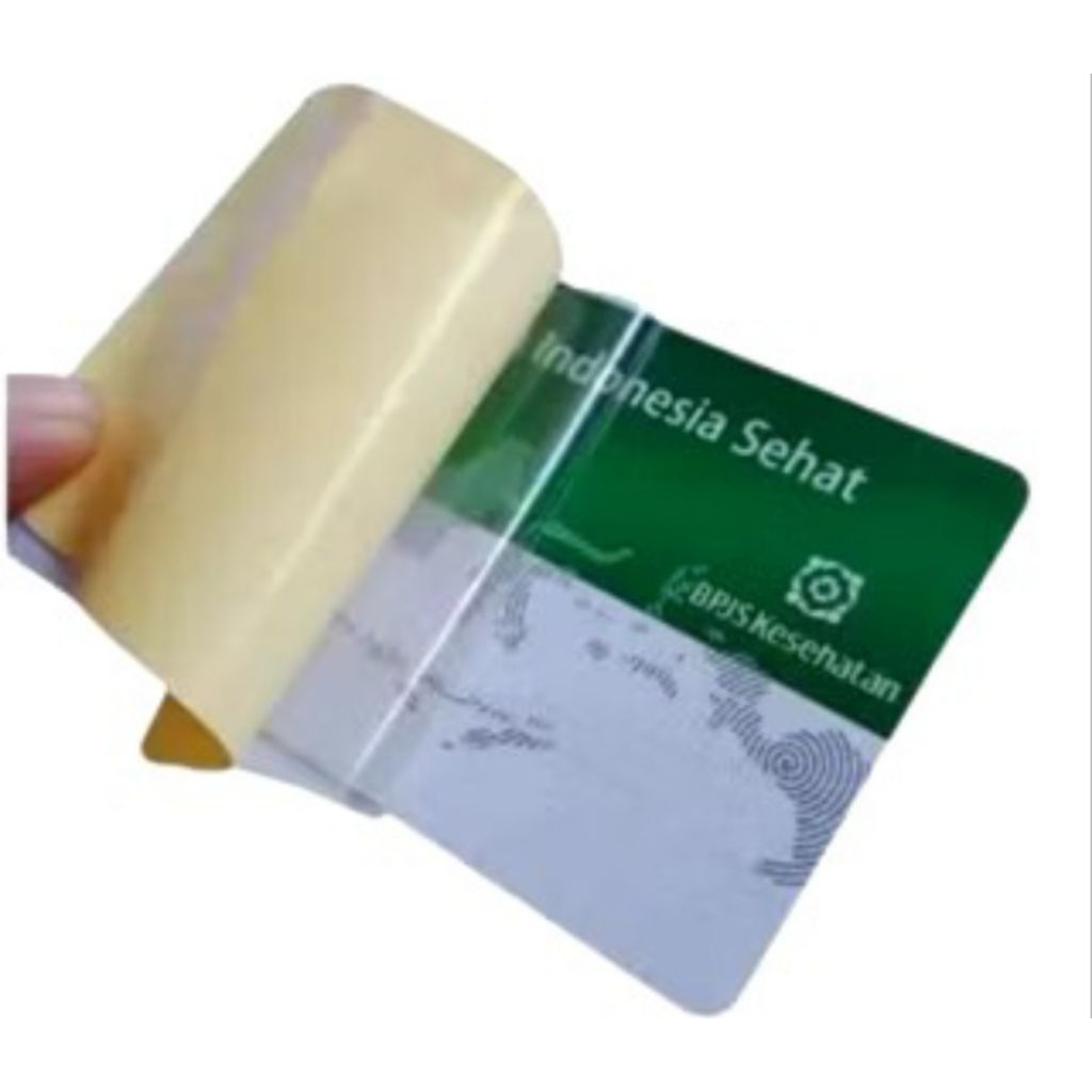 

ANTIGORES KARTU/PELINDUNG KARTU/ANTIGORES SIM,KTP,NPWP,BPJS/LAMINASI KARTU