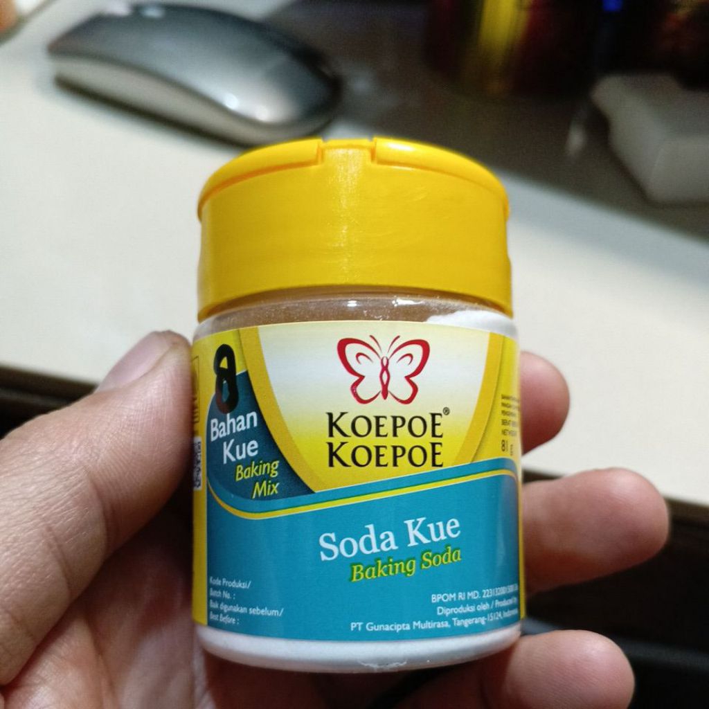 

Soda Kue Koepoe Koepoe 81g | Baking Soda Pengembang Kue, Bolu & Biskuit