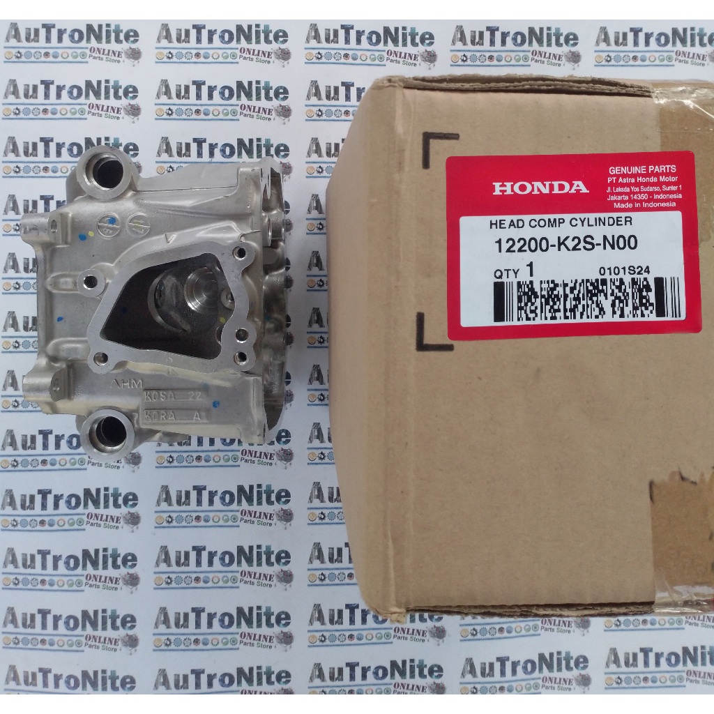 Head Comp Cylinder 12200-K2S-N00 Original Honda ADV AirBlade PCX Stylo Vario 160 ESP+ 12200K2SN00