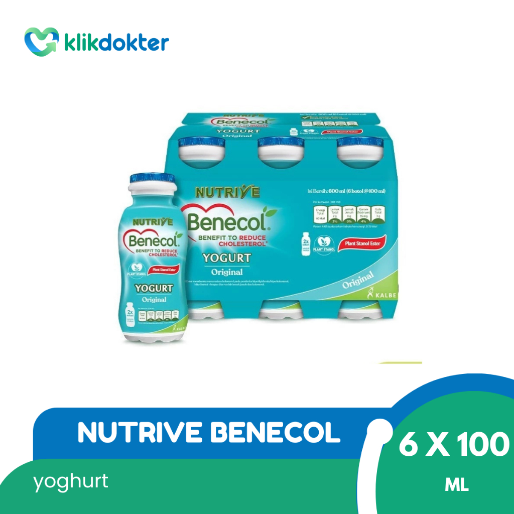 

Nutrive Benecol Yoghurt 6x100ml
