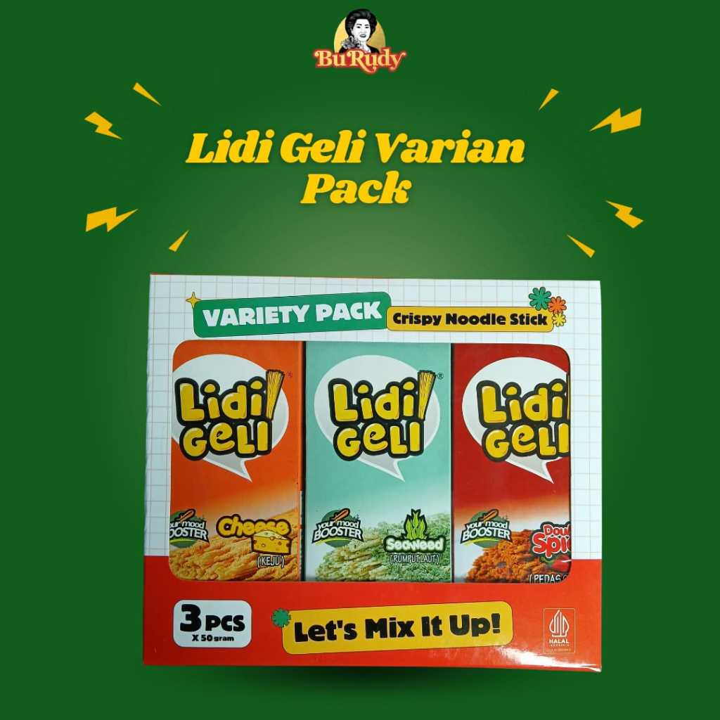 

Lidi Geli Kemasan Pack 3 in 1