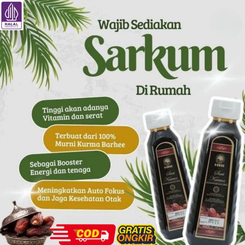 

Sari Kurma Original 100% HNI HPAI