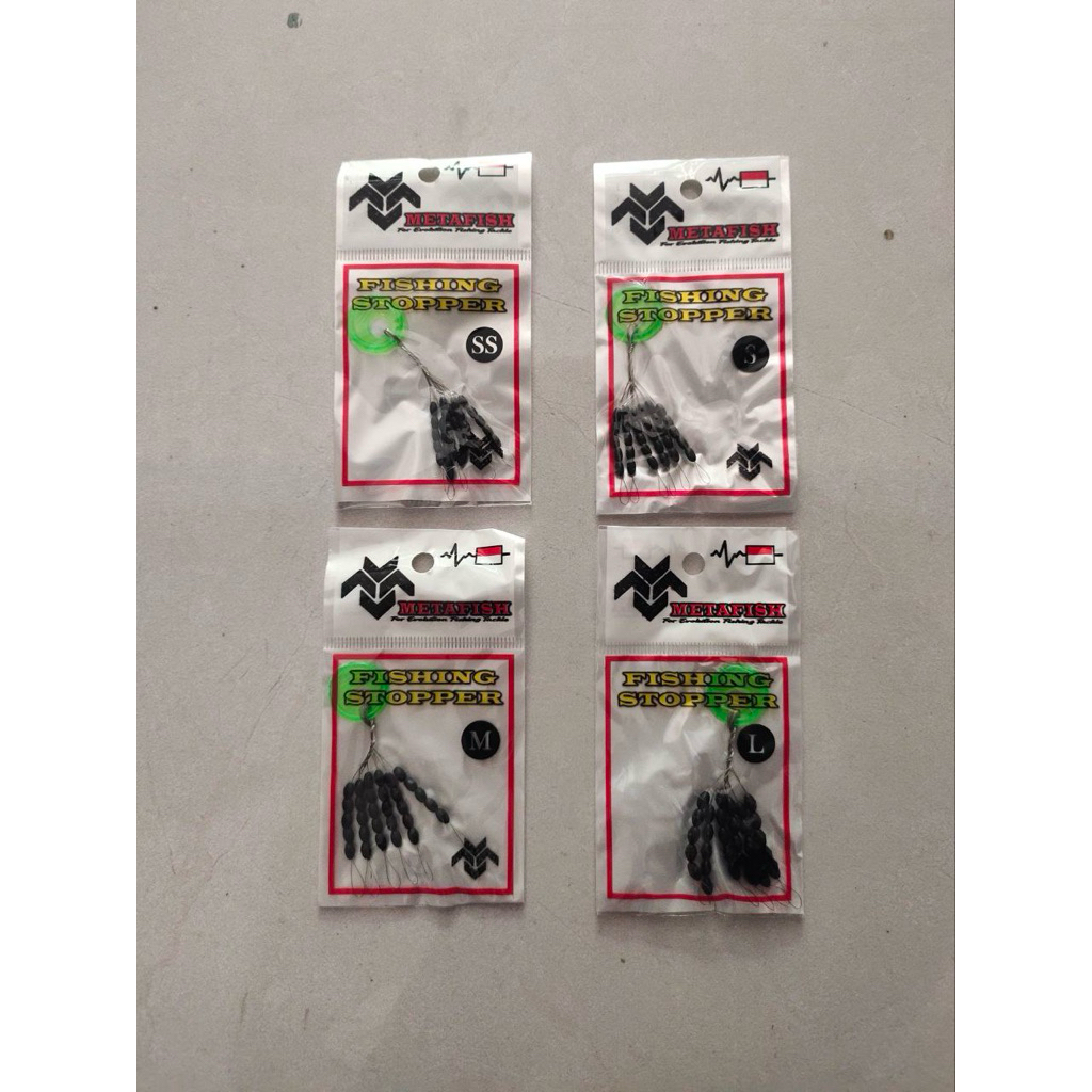 Metafish stopper karet stopper oval