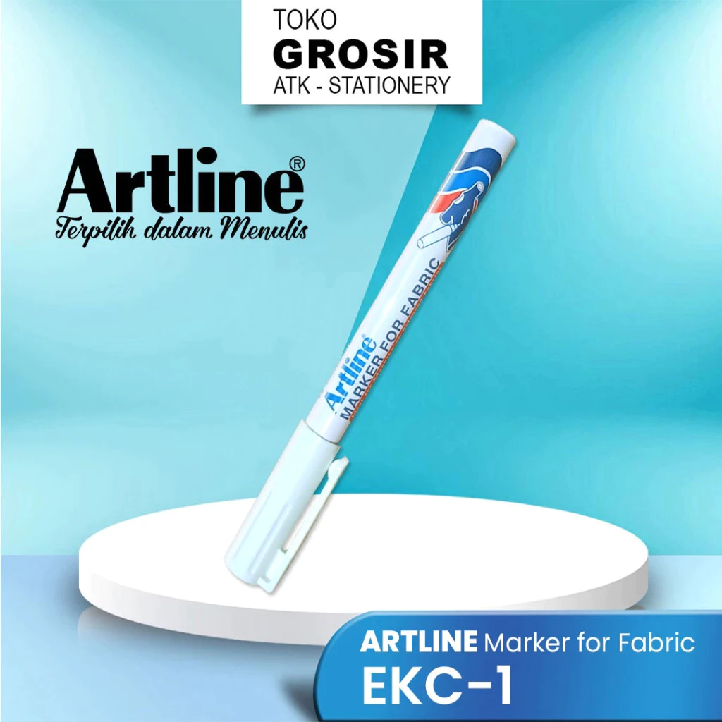 

(LIVE) ARTLINE MARKER FOR FABRIC EKC-1 / Spidol Khusus Kain Artline