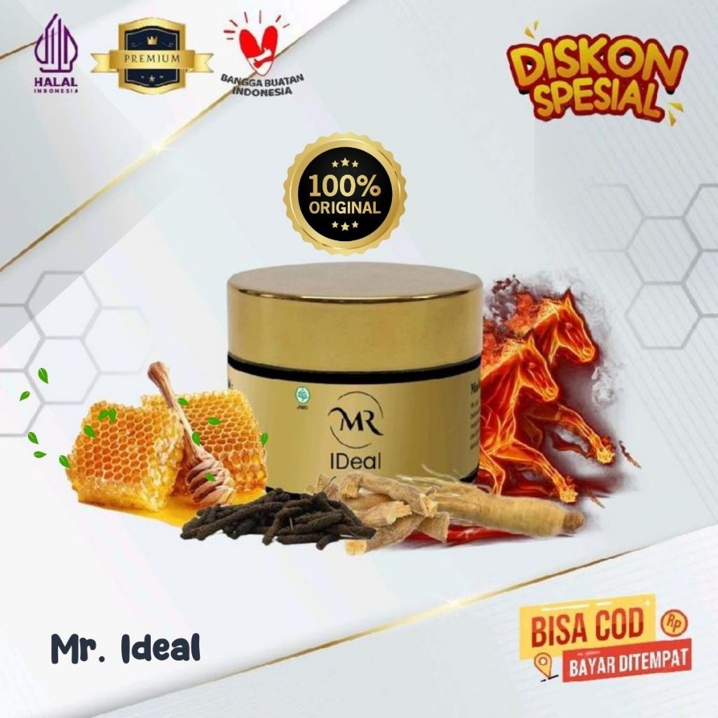 

Mr. Ideal- Madu Bubuk Alami 100% untuk Menjaga Stamina Aktifitas setiap Hari