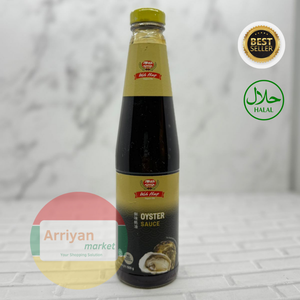 

Woh Hup Oyster Sauce / Saus Oyster Import SG 500gram