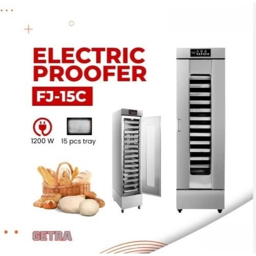 Mesin Listrik Pengembang Roti GETRA Bread Proofer FJ-15C