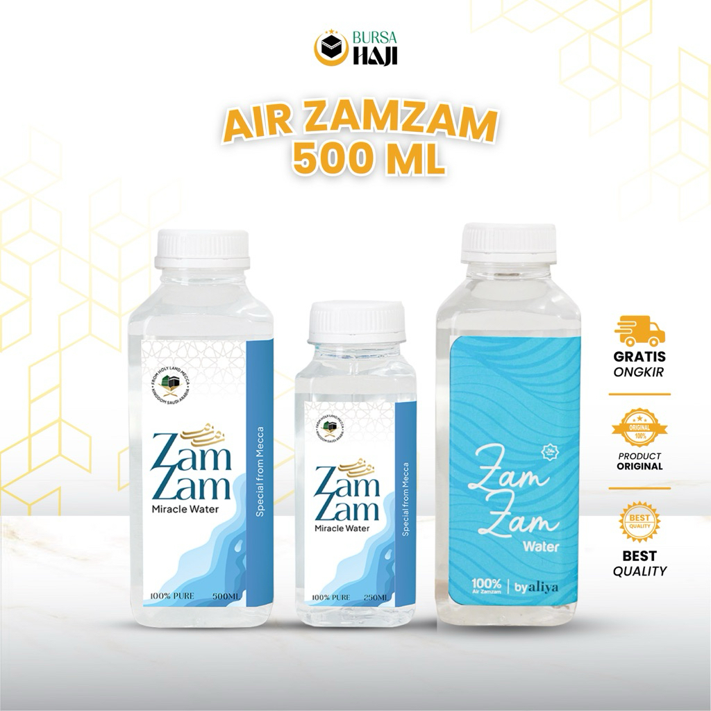 

ZAMZAM / AIR ZAM ZAM 100% ASLI MEKKAH