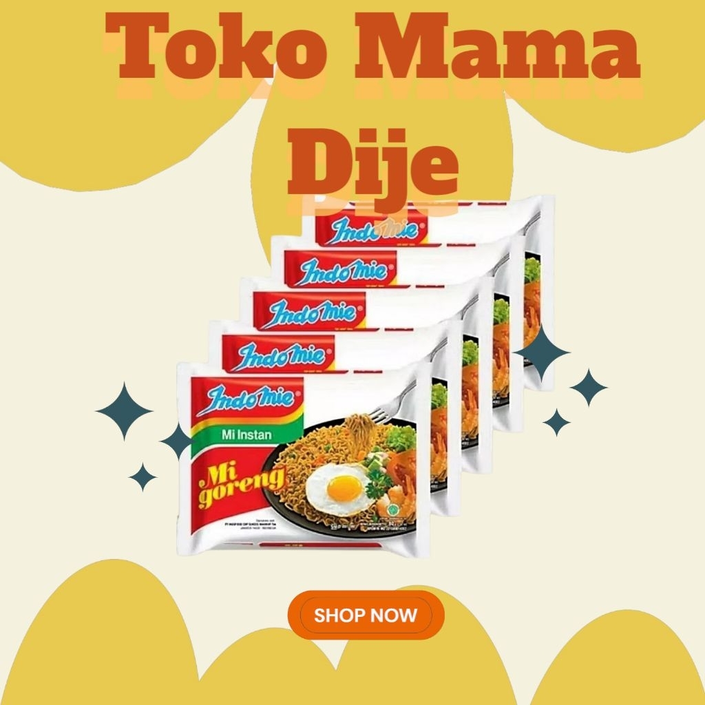 

(JATENG) 5 Pcs Indomie Goreng