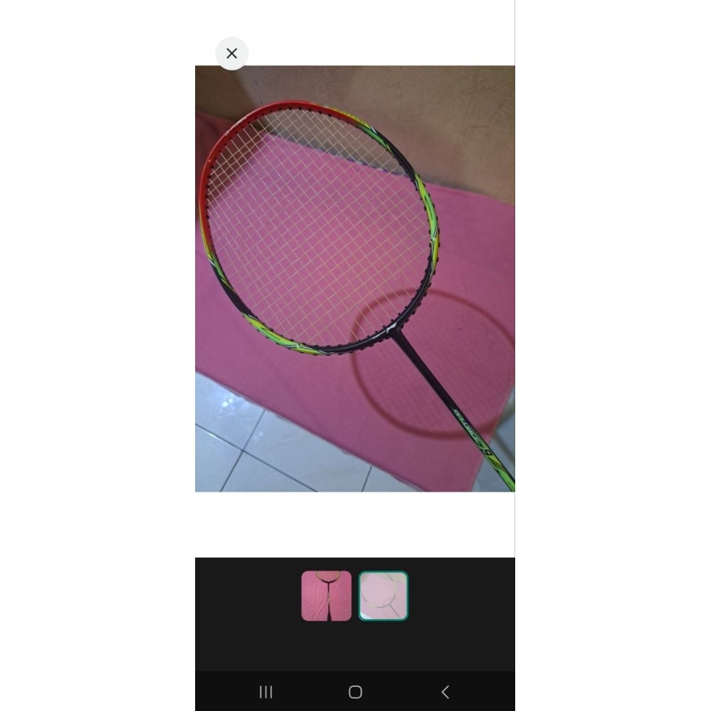 Raket Badminton Lining G Force 9 (Second )