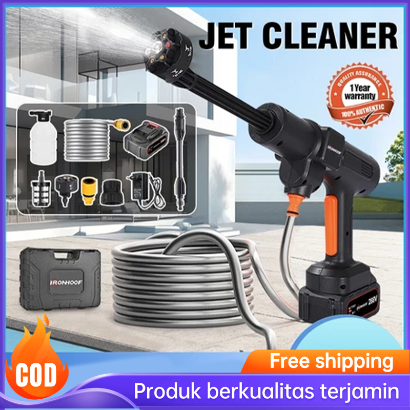 Jet Steam Cleaner 21V / Alat Steam Cuci Motor & Mobil / Jet Steam 21Volt BOBI/288V Alat Cuci Motor M