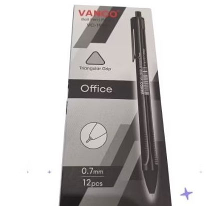 

alat tulis Bollpen vanco ball pen ( pena ) VC-1980 officr 0.7mm harga / pcs
