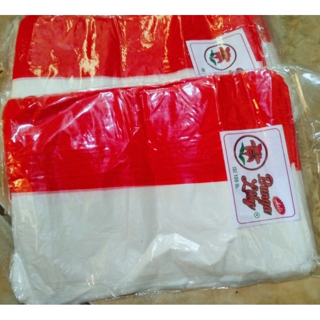 

Bendera plastik Bunga Lily isi 100 pcs