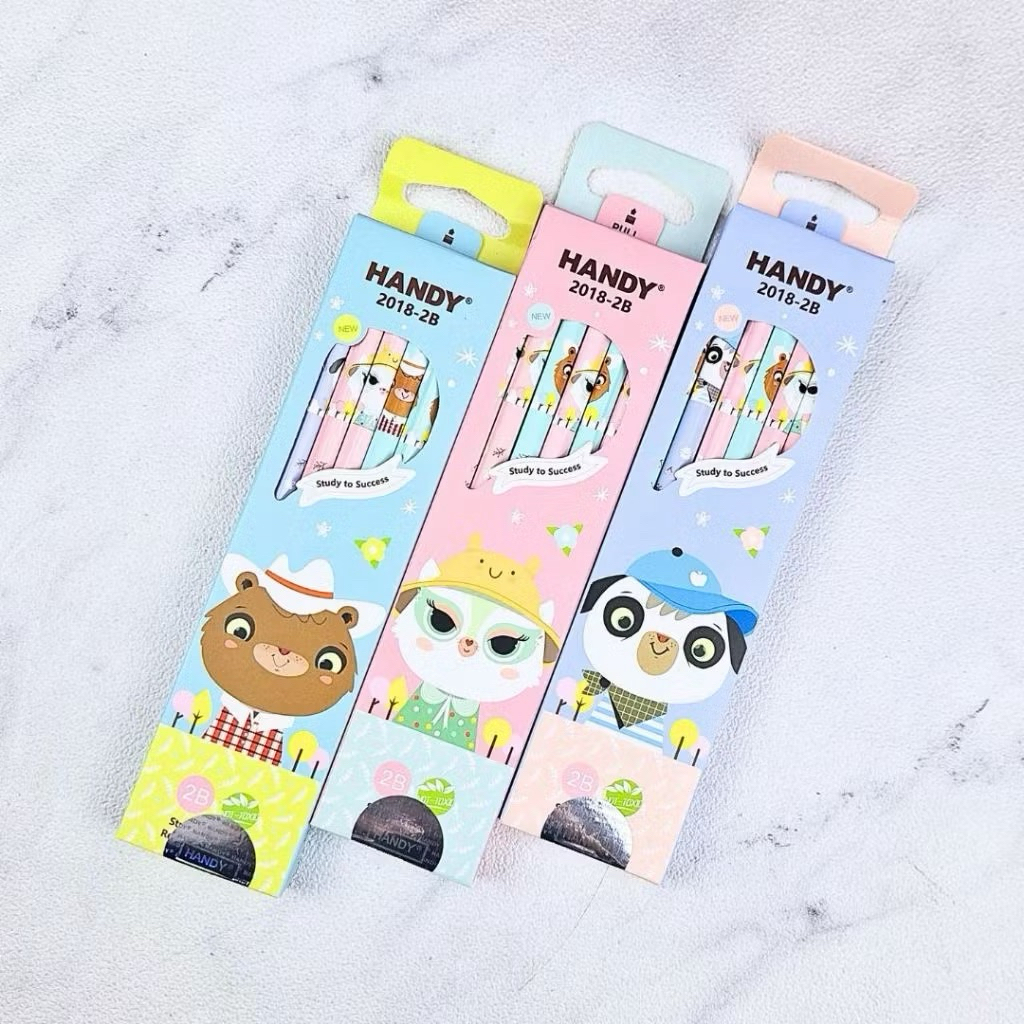 

Pensil 2B HANDY 1 Pack ( 12 Pcs ) / Pensil 2B Gambar Lucu Warna Doff Mewah / Pencil Cute