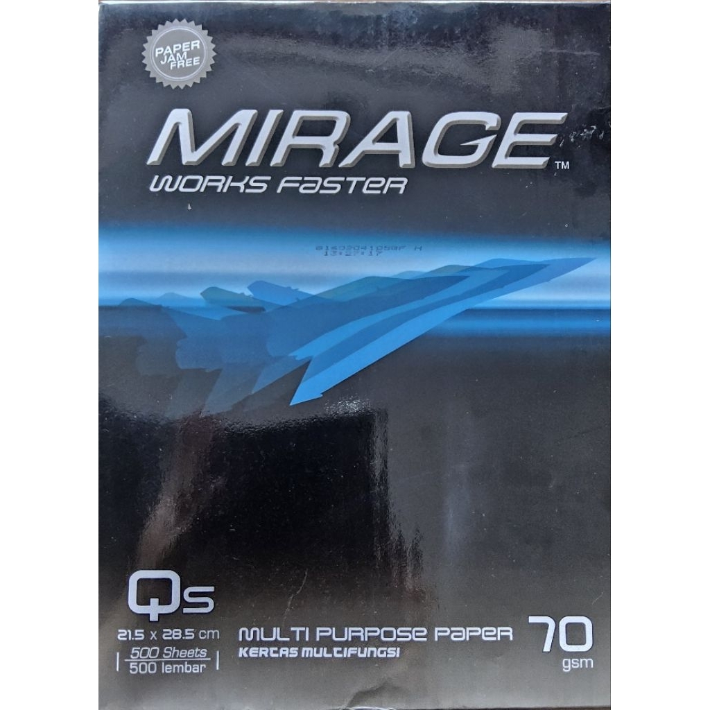 

Kertas HVS Mirage Qs 70 GSM